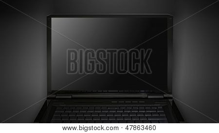 Auf Laptop-Bildschirm