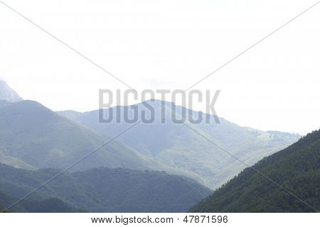 panorama di montagna Svizzera