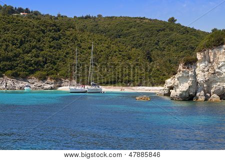 Antipaxos Adası Yunanistan