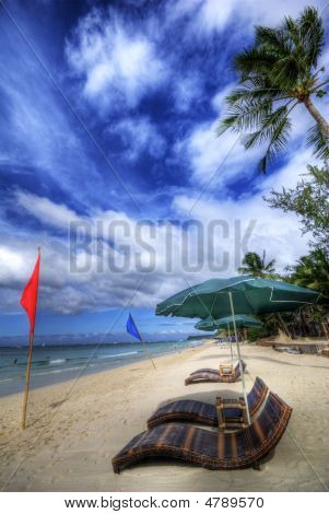 Rentouttava lentopaikkaa Tropical Beach