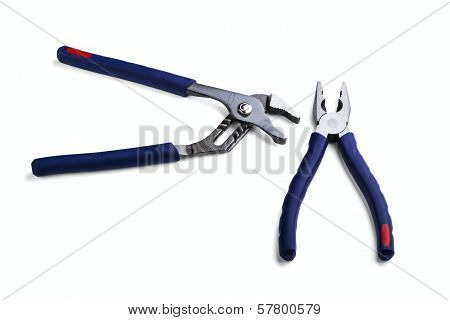 Wire Cutting And Flat-nose Pliers