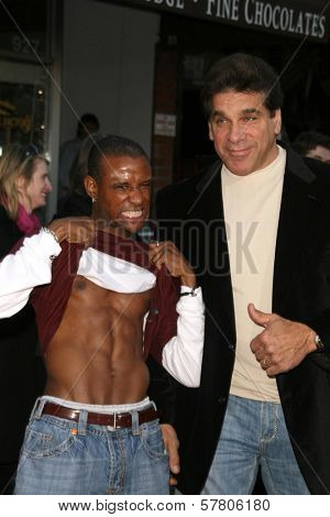 Tommy Davidson and Lou Ferrigno  at the Los Angeles Premiere of 'I Love You, Man'. Mann's Village Theater, Westwood, CA. 03-17-09