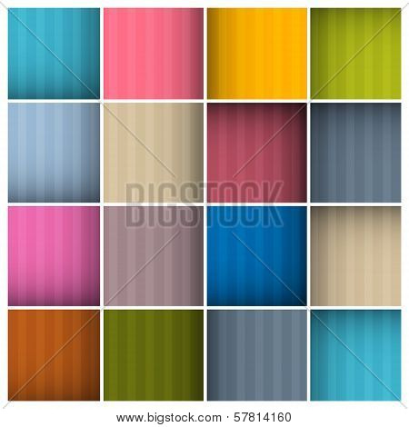 Vector Abstract Retro Colorful Squares Background