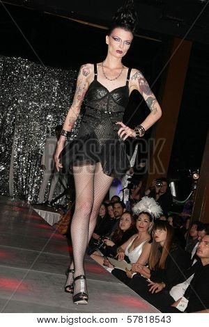 Model  at a special red carpet event for New Universal Records artist 'Alexandra'. Ivar, Hollywood, CA. 03-31-09