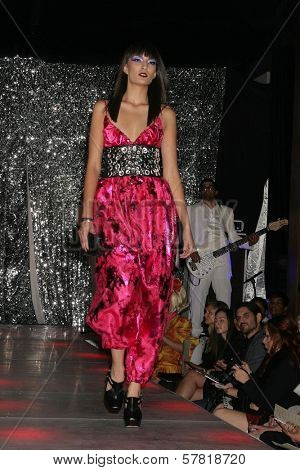 Model  at a special red carpet event for New Universal Records artist 'Alexandra'. Ivar, Hollywood, CA. 03-31-09