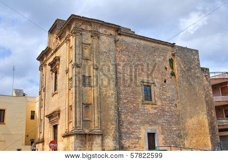 Church of St. Michele Arcangelo. Tricase. Puglia. Italy.