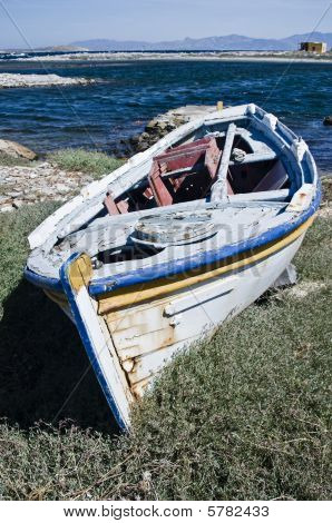 Fishing Boat in Delos