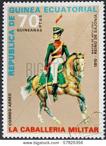 Artillery Major Of Saxony Kingdom In 1810