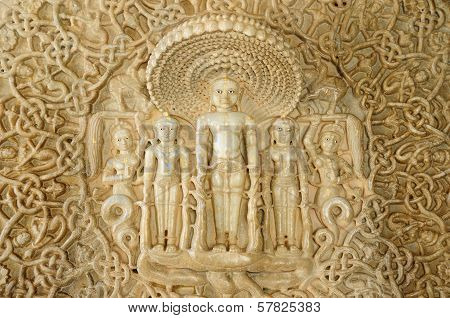 India, Jain Temple In Ranagpur,