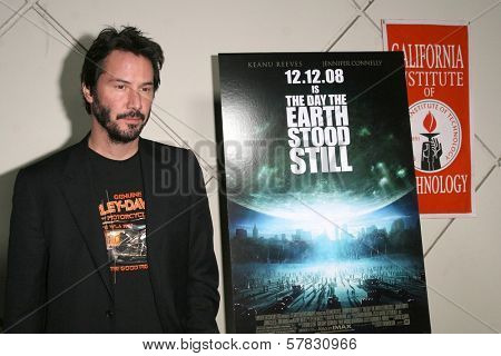 Keanu Reeves   at Science and Hollywood Unite at Caltech featuring a screening of the new film 
