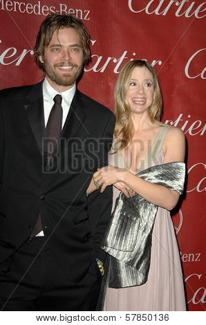 Christopher Backus and Mira Sorvino  at the Palm Springs Film Festival Gala. Palm Springs Convention Center, Palm Springs, CA. 01-06-09