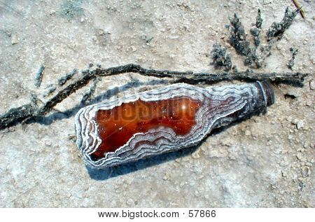 Salzige Flasche