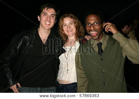 Sasha Krane and Gimel Hooper at the VIP Screening of 'Machete Joe'. Paramount Studios, Hollywood, CA. 01-30-09