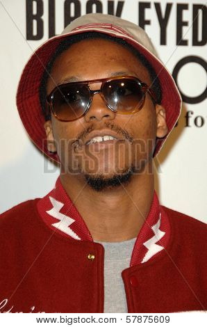 Lupe Fiasco at the 5th Annual Black Eyed Peas Peapod Foundation Benefit Concert. The Conga Room, Los Angeles, CA. 02-05-09