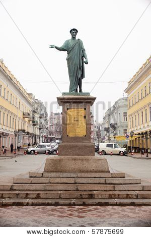 Monument To Rishelie Dyuk, Odessa