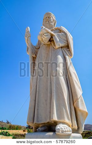 Statue at Ta Pinu Church