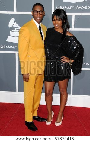 Raphael Saadiq and Nia Long at the 51st Annual GRAMMY Awards. Staples Center, Los Angeles, CA. 02-08-09