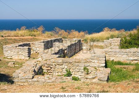 Medieval Fortress On Cape Kaliakra, Black Sea, Bulgaria