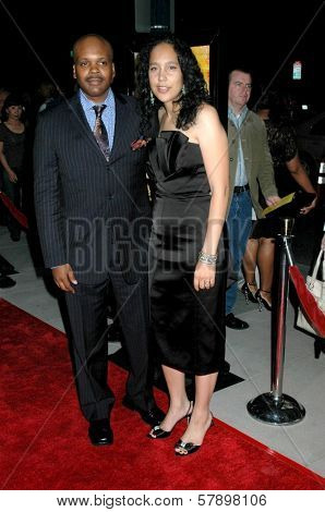 Reggie Rock Bythewood and Gina Prince Blythewood  at the Los Angeles Premiere of 'The Secret Life of Bees'. Academy of Motion Arts and Science's, Beverly Hills, CA. 10-06-08