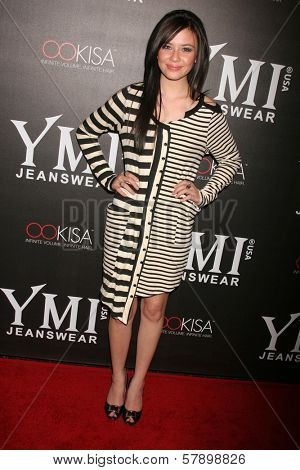 Malese Jow  at the 5th Annual YMI Jeans Fashion Show and After Party. Music Box Theatre, Hollywood, CA. 10-06-08