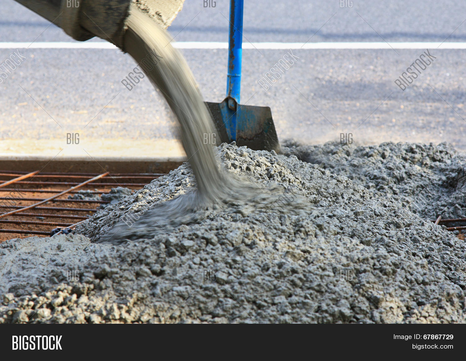 Pouring Concrete Image & Photo (Free Trial) Bigstock