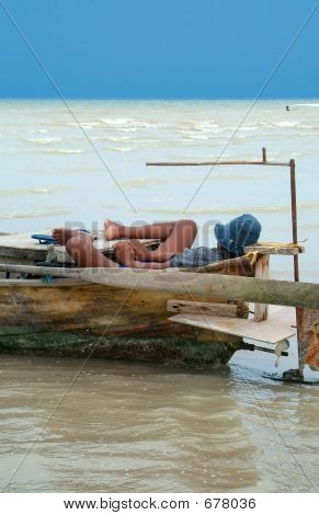 Slapen in de boot
