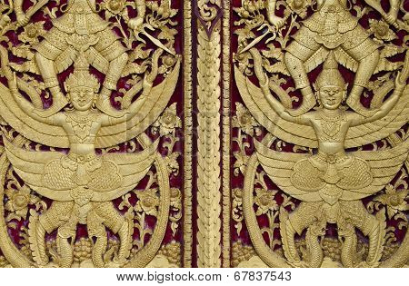 Thai Temple Window