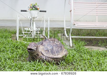 Turtle Statuette