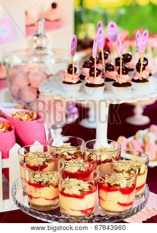 Sweet holiday buffet
