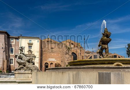 Fontana Delle Naiadi N Rome, Italy