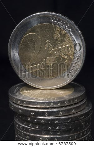 Moneta da due Euro.