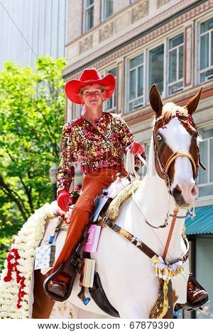 Portland Grand Floral Parade 2014