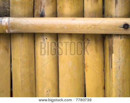 Detalhe de volta 90 de bambu