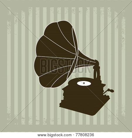 Gramophone vector 2