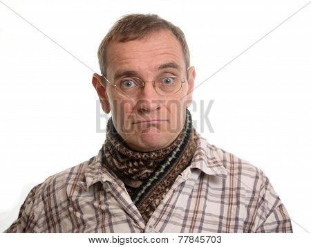 Man With Cold