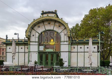 The Art Nouveau Pavilion, Vienna