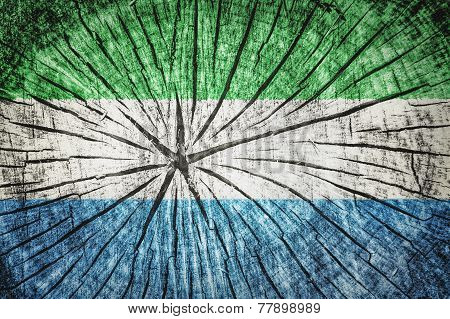Flag Of Sierra Leone