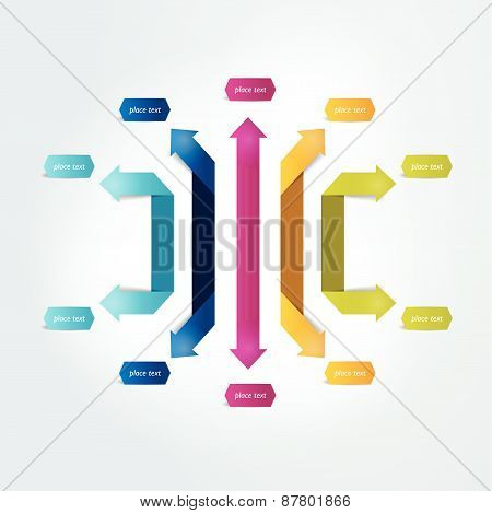 Arrow Infographics Scheme.