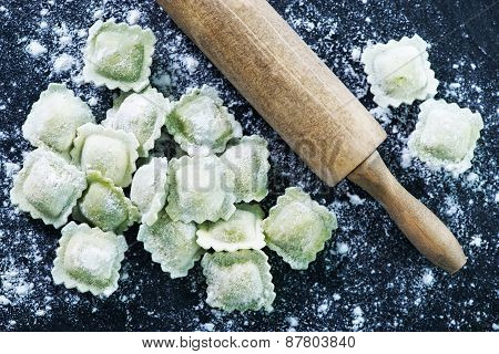 Freshly Made Homemade Ravioli