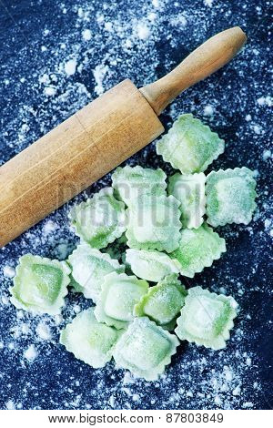 Freshly Made Homemade Ravioli
