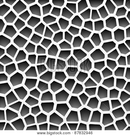 Abstract grayscale geometric pattern