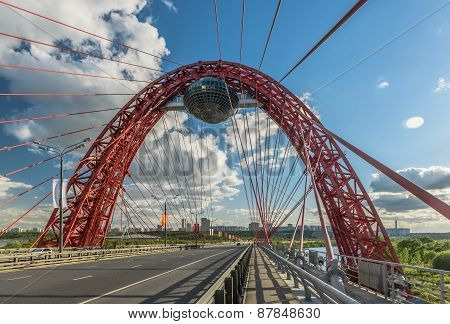 The picturesque bridge in Silver Forest.