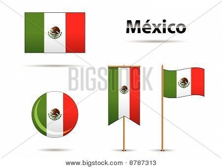Bandiere messicane