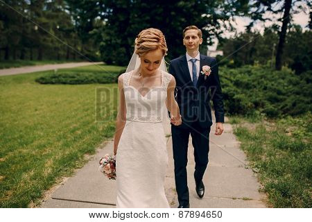 Beautiful Blond Couple