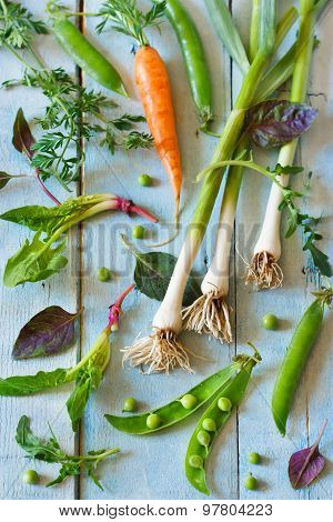Vegetables.