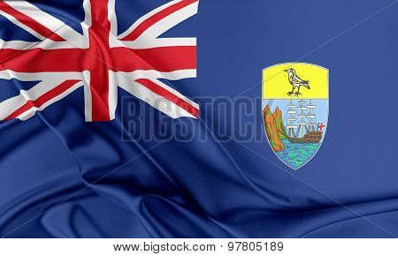 Saint Helena, Ascension and Tristan da Cunha Flag.