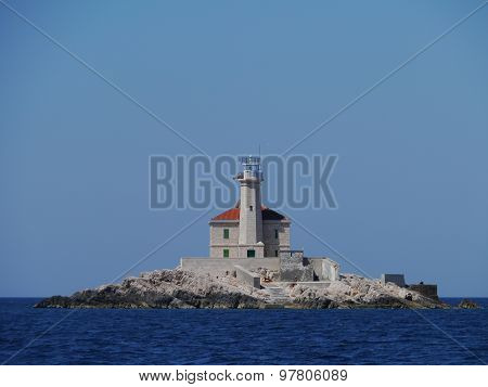 The Croatian Mulo lighthouse