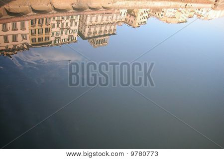Rio Arno, Florença, Itália