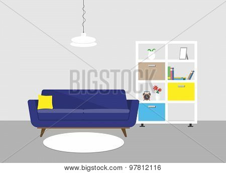 interior retro modern