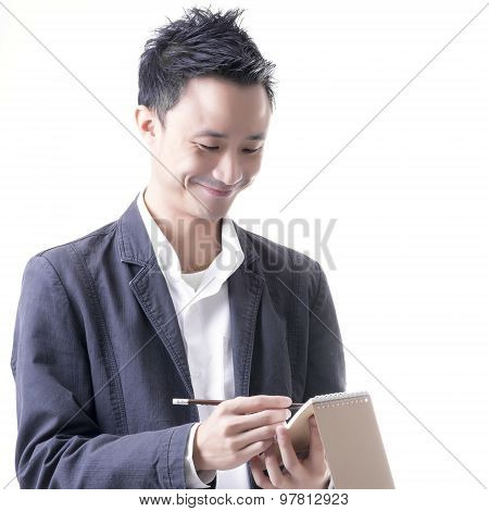 Asian Man Business
